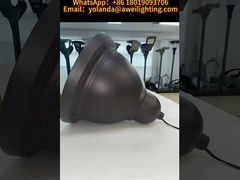 Gegooid aluminiumlamp rond zonne-strallamp met MPPT-custom controller gebruikt in stedelijke straten