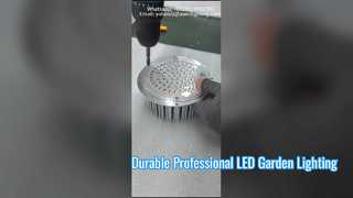 Led-tuinlamp 53W 4000K waterdicht IP66 gebruikt in woonwijken.
