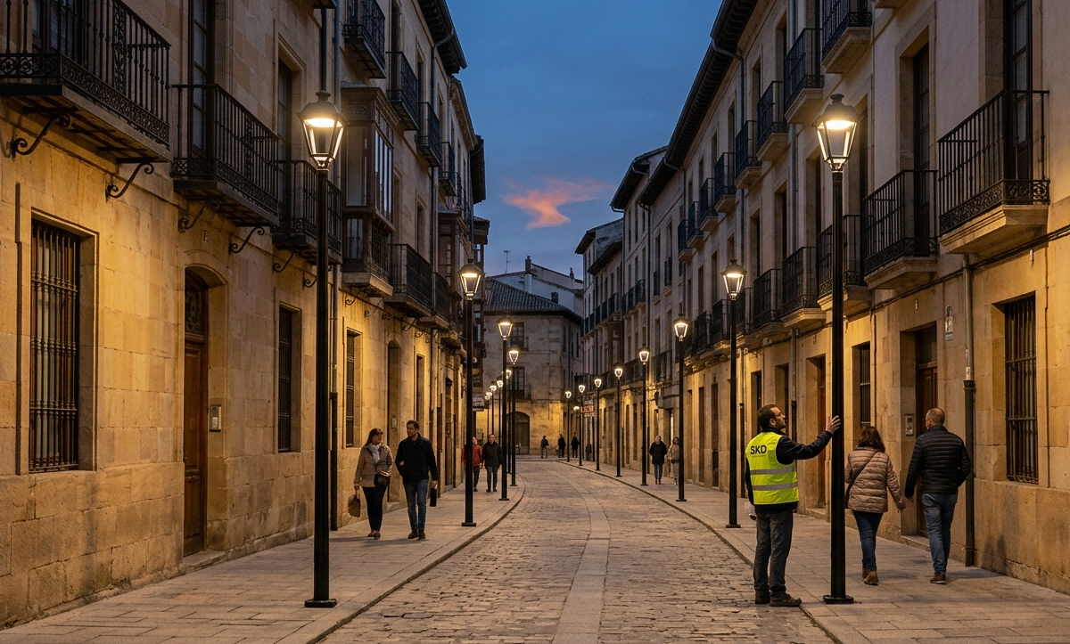 Laatste bedrijfsblogs Sustainable Urban Renewal: High-Efficiency Courtyard Lights Deployed in Spain.