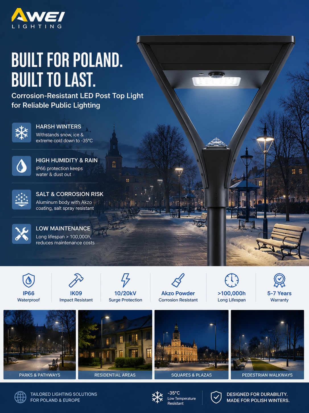 Laatste bedrijfsblogs Corrosiebestendige LED-topschermen ondersteunen de ontwikkeling van de openbare verlichting tijdens de stadsvernieuwing in Polen