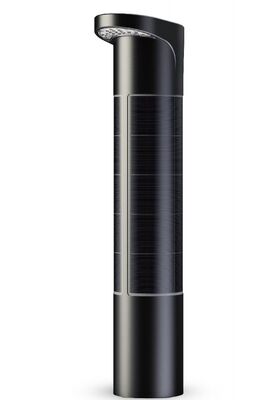 kopen 18W spuitgiet aluminium behuizing zonnebollard met zonnepaneel en hoge lumen 235lm/w. online manufacture