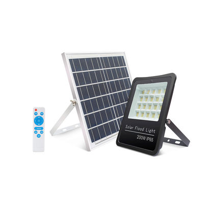kopen Zonne-energie IP65 2-3 regenachtige dagen 200W lichtbeheersing Zonne-LED overstromingslichten Voor fabrieksverlichting online manufacture