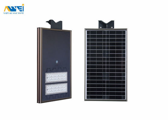 IP67 All In One Solar LED Street Light 30W Lithiumbatterij 12V 15AH AW-SOST005 Voor straatverlichting