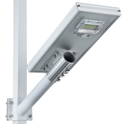 Aluminium legering afstandsbediening Ip65 50W 100W 150W All In One Zonne-LED straatlicht Voor straten en wegen